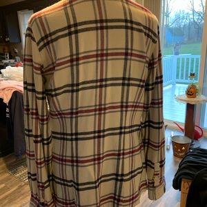 Patagonia button down pink cream and blue size 8